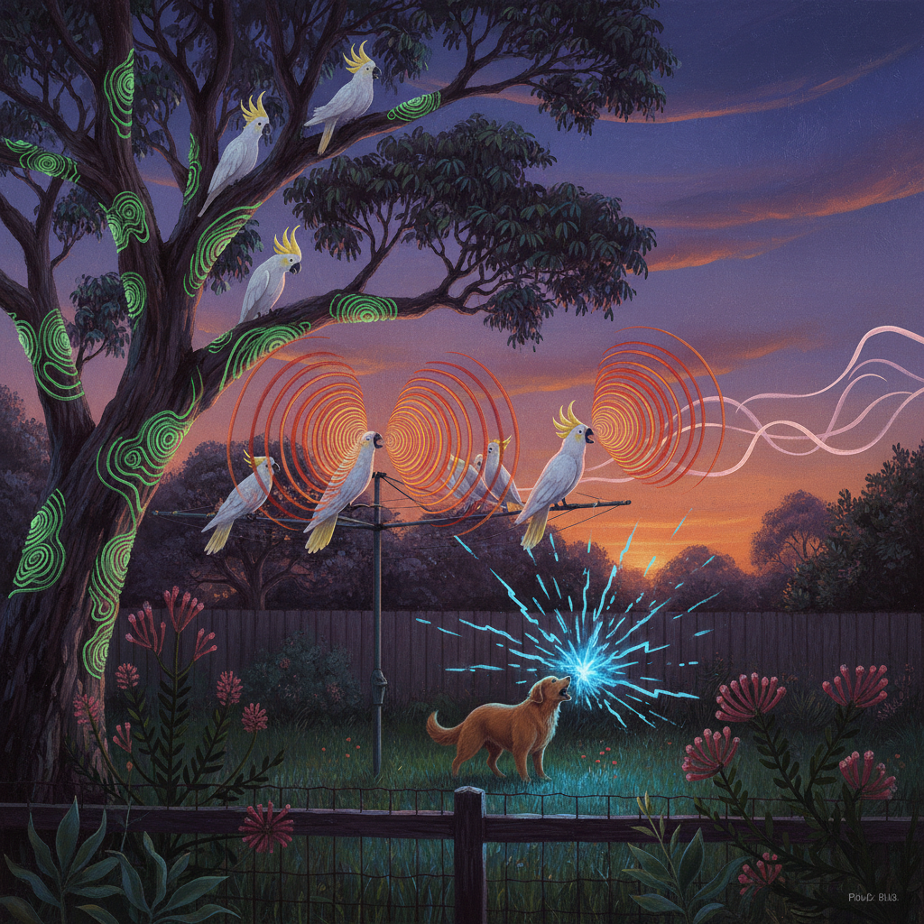 Cicadas and Cockatoos