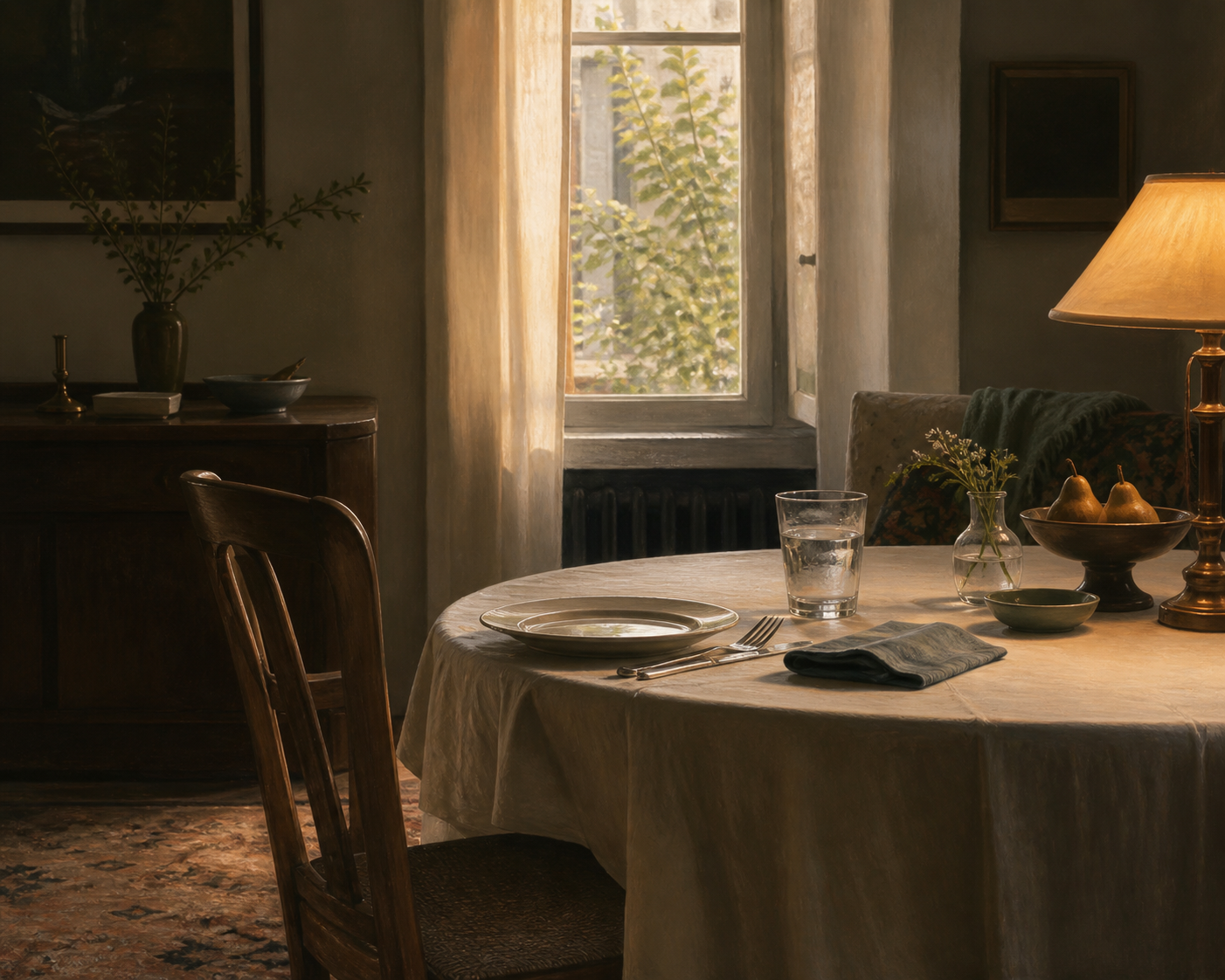 The Place Set Before Dusk